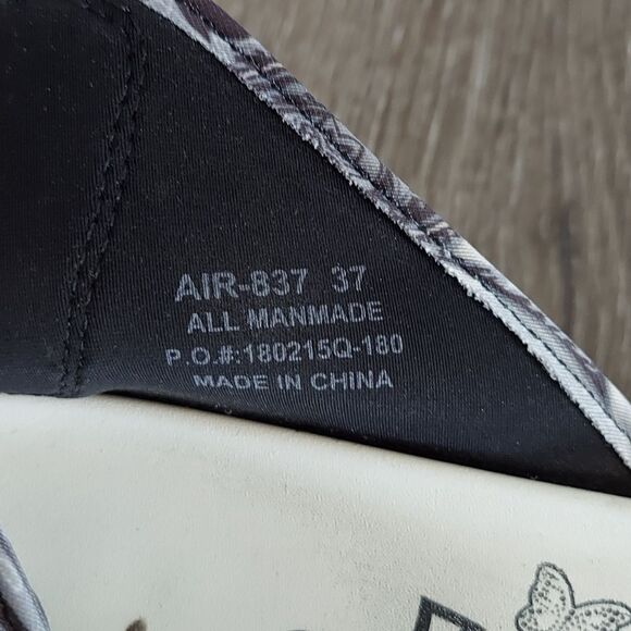 Alegria Airie Woodstock Black Platform Sandal 7-7.5 - Picture 10 of 11